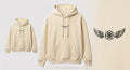 Soul Marks – Sudadera Oversize Beige Bordada